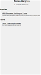 Mobile Screenshot of hargrave.info